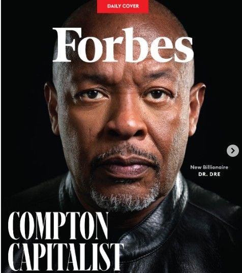 Dr. Dre joins Jay-Z as second hip-hop billionaire on Forbes' list